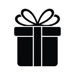 Gift Box Icon Vector Illustration