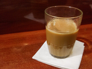 Aromatic Chai Delight Relax with a Cup of Traditional Indian Milk Tea, Freshly Brewed