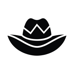 Trail Hat Icon Vector Illustration
