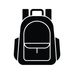 Backpack Icon Vector Illustration
