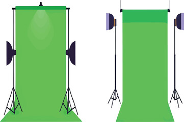 Festive green celebration frame with balloons and confetti, creating a vibrant and cheerful backdrop for party announcements or invitations.