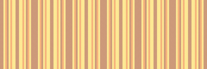 Hconic vector vertical pattern, customizable background texture seamless. Tree stripe fabric textile lines in yellow and red colors.