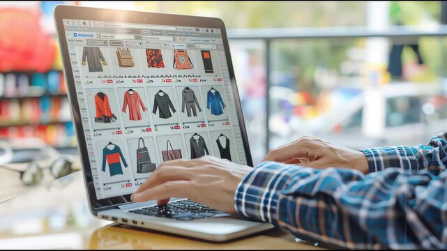 E-Commerce Sale Event: Shopper Compares Discounts and Price Tags on a Digital Fashion Platform