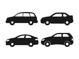 Fototapeta premium vector set of cars