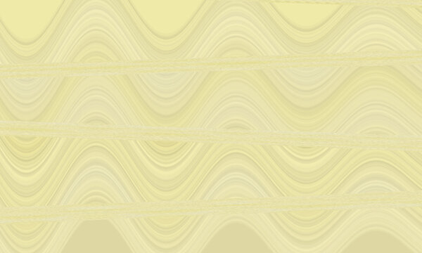 Yellow wavy lines with textured bands abstract background