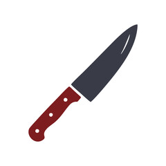 knife isolated on white background