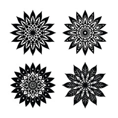 Beautiful Flower Mandala Bundle