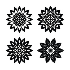 Beautiful Flower Mandala Bundle