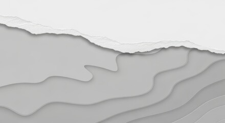 Torn paper layers create an abstract background design
