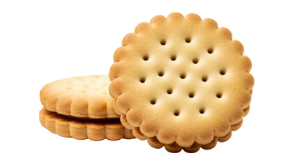 Isolated Stack of Cookies