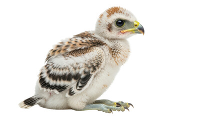 Isolated Hawk Bird Falcon Young