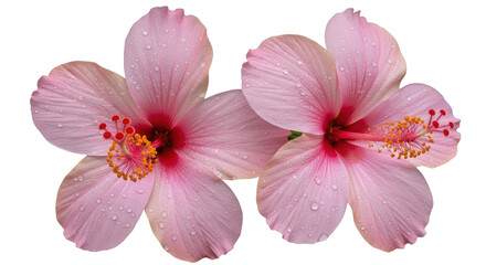 Isolated Hibiscus Flower