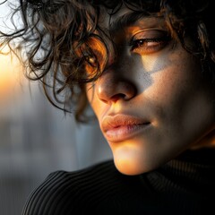 Sunset Reflections – A Quiet Moment in Warm Glow