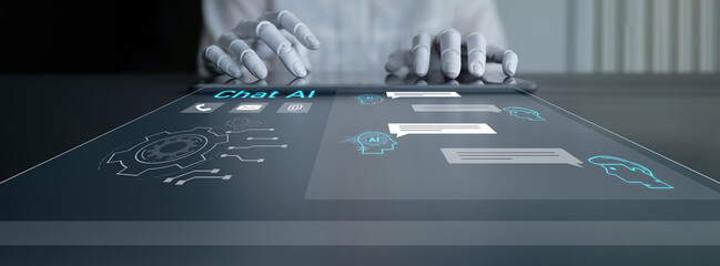 AI enhances chatbot interface by streamlining chatbot, communication, and AI support into one...