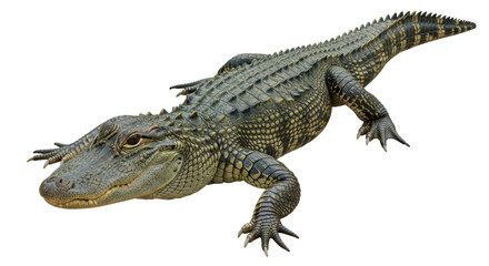 Isolated Alligator