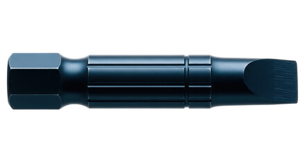 Isolated Black Screwdriver Bit