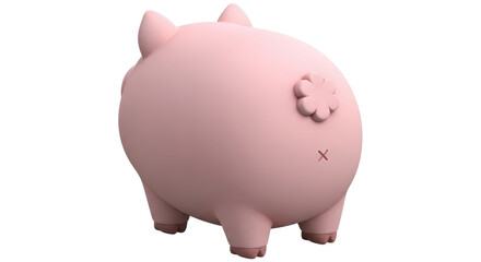 Isolated Piggy Bank