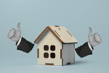 real estate investment concept. home search, land price, property tax, real estate market, buy...