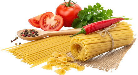 Isolated Pasta