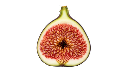 Isolated Half Fig