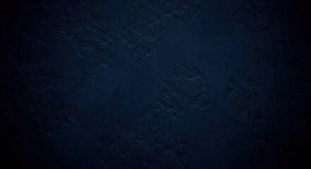 Abstract Dark Blue Textured Background With Subtle Swirls And Light Effects