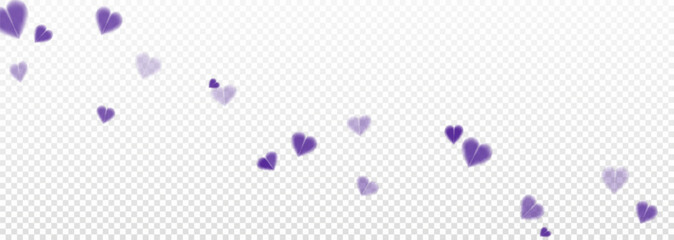 Beautiful background of hearts for mother's day, birthday, valentine's day. Romantic design element about love, blurred hearts on transparent background, vector, png.