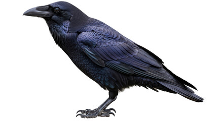 Isolated Raven