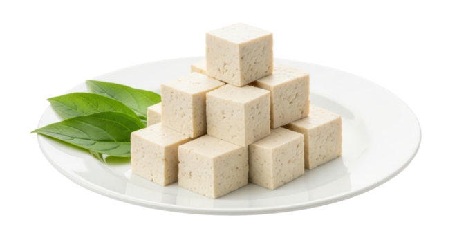 Isolated Tofu