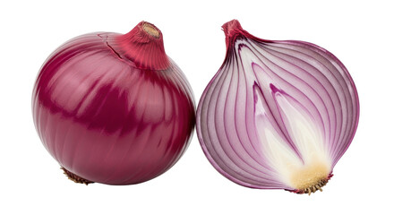Isolated Red Onion