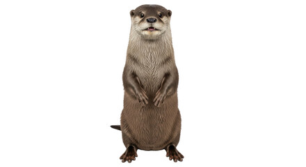 Isolated River Otter