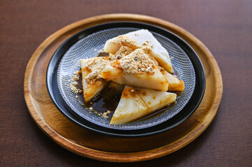 くず餅　関東風