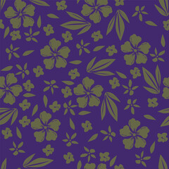 Exotic hand drawn flowers, seamless patterns with floral for fabric, textiles, clothing, wrapping paper, cover, banner, home decor, abstract backgrounds