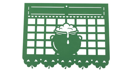 Isolated St. Patrick's Day Calendar