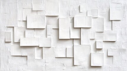 Corporate Chic Textured White Canvas with Layered Elegance