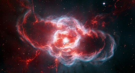 Stunning Deep Space Nebula &ndash; High-Resolution Cosmic Starfield Image.