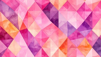 Abstract geometric pattern of soft triangles