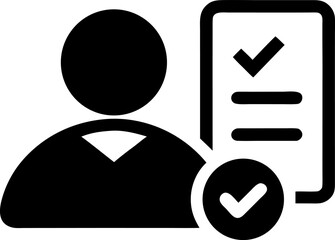 User Task Management Checkbox Icon