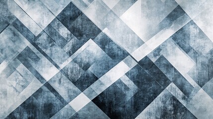 Elegant Overlap Intersecting Translucent Triangles in Harmony
