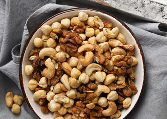 bowl of nuts
