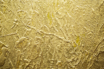 Abstract golden painting background