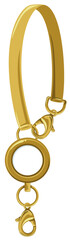バンドストラップ付きリールホルダーのベクターイラスト素材(Vector Illustration of Reel Holder with Band Strap)