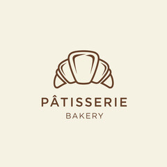 Minimalist Bakery Food Icon Design

