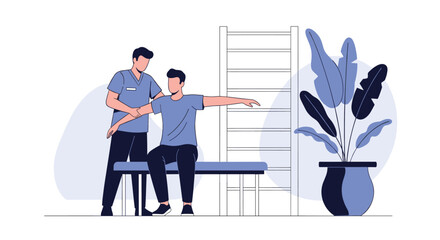 Physical therapy patient rehabilitation exercise movement assessment and recovery guidance