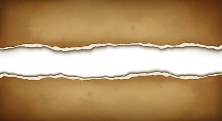 Torn Paper Edge Background Texture Design.