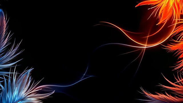 ampere mesmerize square perimeter shot vagrant indiana aristocratical vitality showcase lively colors of cryptic sea blueness and impassioned sundown oranges, ampere aery wisp of beam