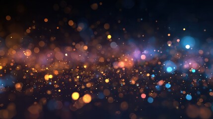 Obraz premium PNG Elegant bokeh light backgrounds