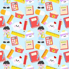 Back to school seamless 