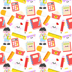 Back to school seamless 