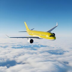 Obraz premium airplane in the sky