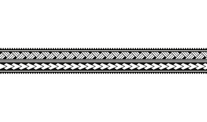 Wide to the side kakao armband hawaiian tattoo design traditional ethnic ornament art pattern